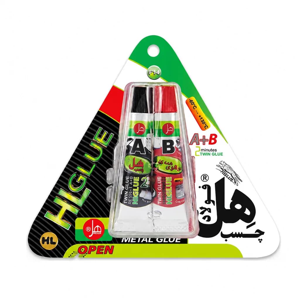 چسب دوقلوی ۱۴ گرمی هل