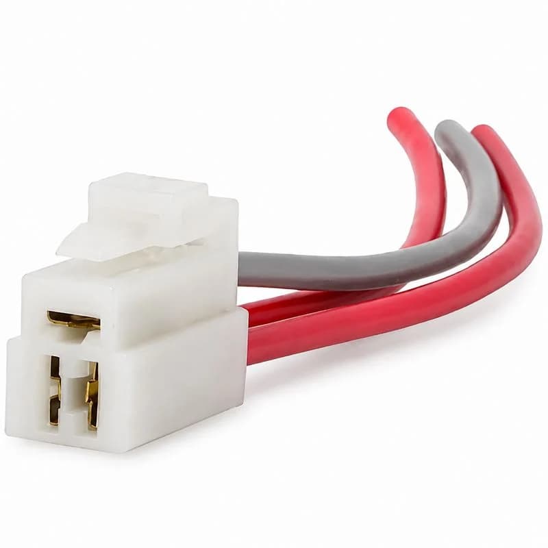 سوکت موتور فن دو دور مادگی
