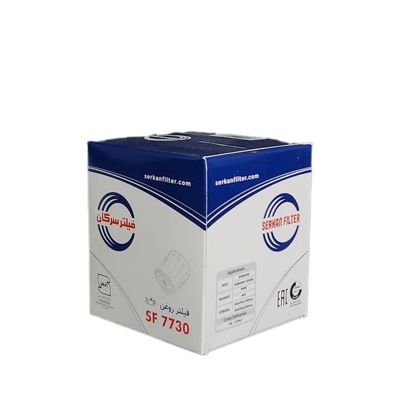 فیلتر روغن پژو 405 هشت سوراخ سرکان 