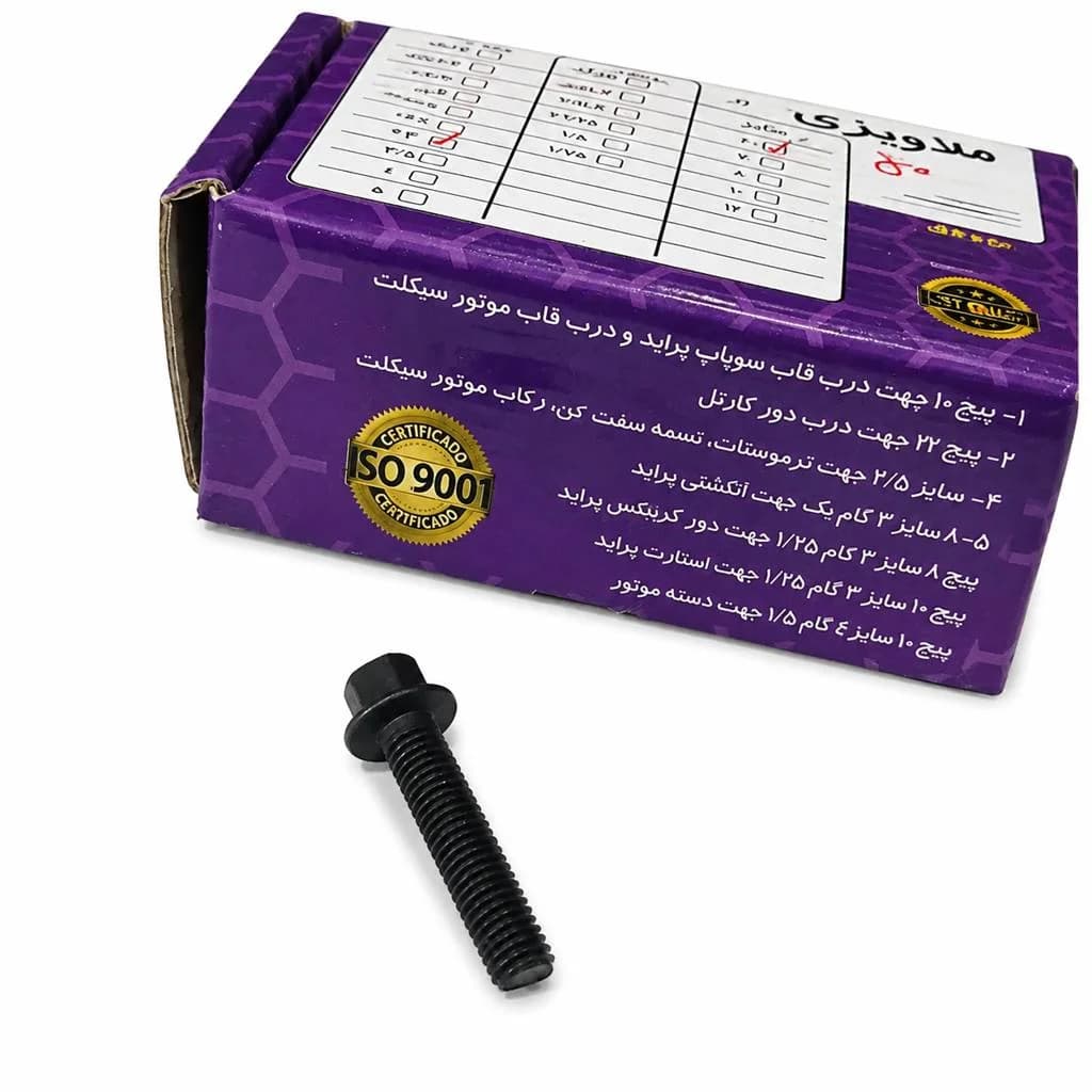 پیچ قلاویزی شش سه سانت